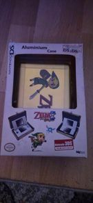 zelda ds/3ds aluminium carry case