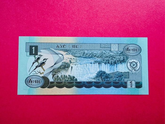 Ethiopia  1 Birr  1976  Pick  30a  SCARCE ( Uncirculated )