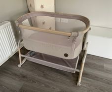baby next to me iora air co-sleeper cot