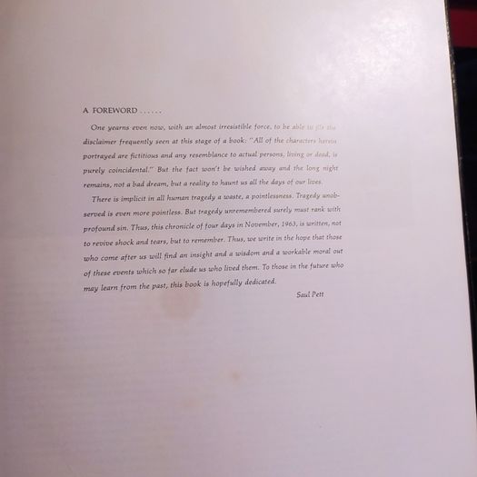 The Torch is Passed/ 1963 Associated Press/ Story of The Death of a President