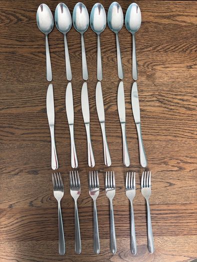 cutlery set 18 pcs.