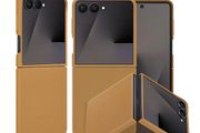 Original Samsung Galaxy Z Flip7 Kindsuit Case | Camel | Smartphone Case | Genuine Samsung Product