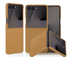 Original Samsung Galaxy Z Flip7 Kindsuit Case | Camel | Smartphone Case | Genuine Samsung Product