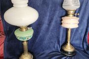 Fabulous Victorian oil lamps
