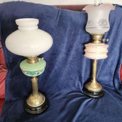 Fabulous Victorian oil lamps