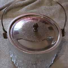 vintage tear drop design ice bucket