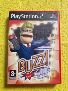 Buzz The Big Quiz PlayStation2 Ps2 Games Original