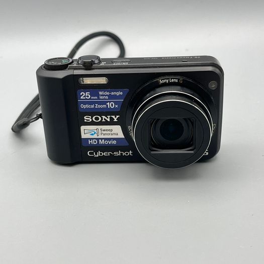 Sony DSC-H70 16.1MP Digital Camera Black - Full Kit