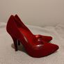 Red Suede Shoes New Image 3