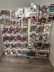 47 Boxed Funko Pop Collection - Hellboy, Jurassic Park, Alien, Deadpool & More