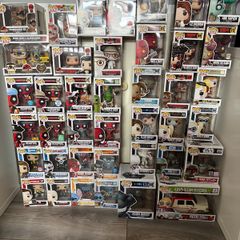 47 Boxed Funko Pop Collection - Hellboy, Jurassic Park, Alien, Deadpool & More