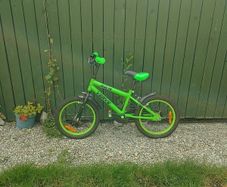 16 inch bike with stabilisers