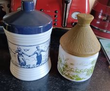 Vintage jars