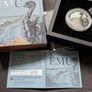 The Perth Mint Australian Emu 2025 1oz Silver Coloured Coin with Coa In Original Case and Box Image 6