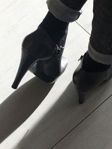 Stylish Sportmax designer ladies heels / booties