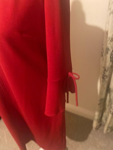 Red dress from the Estelle Collection