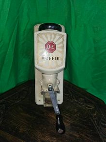 Douwe Egberts Coffee Grinder Retro
