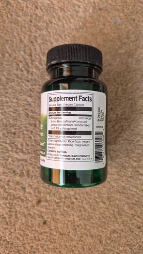 Sulforaphane 400mg x 60 supplement
