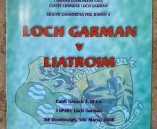 2008 Wexford v Leitrim - GAA Allianz Football League Programme