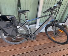 Electric Bike Gents Large JLOBE and Panier and Lock