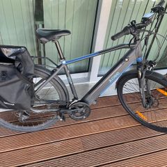 Electric Bike Gents Large JLOBE and Panier and Lock