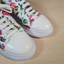 womens MARCO MOREO Black Label Platform trainers flowers floral pattern Size UK 6 EU 39 Image 7