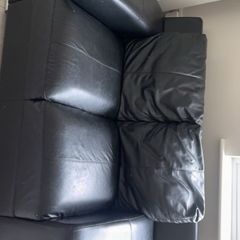 leather couch