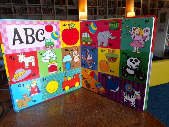 Large Board Book My First Learning Book