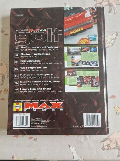 VW Golf Haynes & Max Power modifying guide