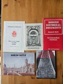 Irish Historical Intrest Booklets. X 5 Vintage 1970-80s Booklets In Good Condition.  See Photos For Same.
