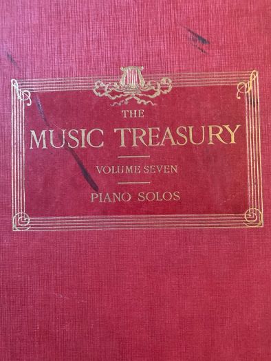 3 Vintage Music Treasury Music Note books