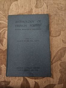 Anthology Of French Poetry. Edited By Louis P. Roach. Published By Brown And Nolan Ltd Dublin. Rare Hardback Edition In Good Condition.  See Photos For Same.