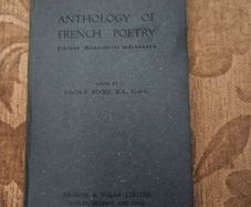 Anthology Of French Poetry. Edited By Louis P. Roach. Published By Brown And Nolan Ltd Dublin. Rare Hardback Edition In Good Condition.  See Photos For Same.