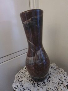 Tall Glass Vase