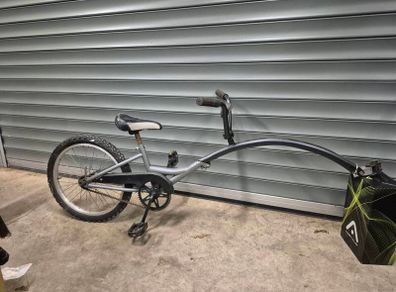 Tow along bike