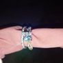 Sterling Silver Engagement and Wedding Ring Set Image 5