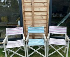 Outdoor foldable chairs