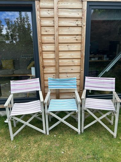 Outdoor foldable chairs