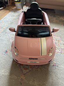 Fiat 500 Kids Electric Ride On DeWalt 18V Conversion