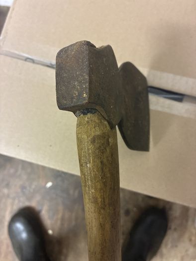Vintage Forged Axe