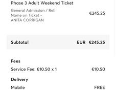 Beyond the pale weekend ticket