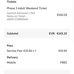 Beyond the pale weekend ticket