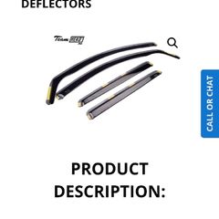 wind deflectors santafe 2018-2023