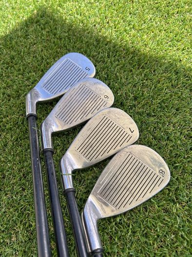 Full set of golf clubs