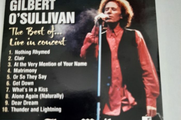 New CD Gilbert O"Sullivan
