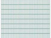 2D Garden Fence Panels 2.008x1.63 m 4 m (Total Length) Green