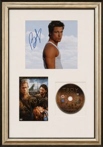 Brad Pitt Framed Signed Photo