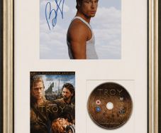 Brad Pitt Framed Signed Photo