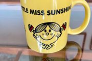 Retro Little Miss Sunshine Mug Yellow Ceramic Mr Men