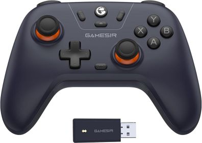 GameSir Nova Lite 2.4g Wireless Controller for Windows PC, iPhone, Android, Switch & Steam Deck, Bluetooth Controller Gamepad with Hall Effect Trigger,Turbo,Rumble Vibration